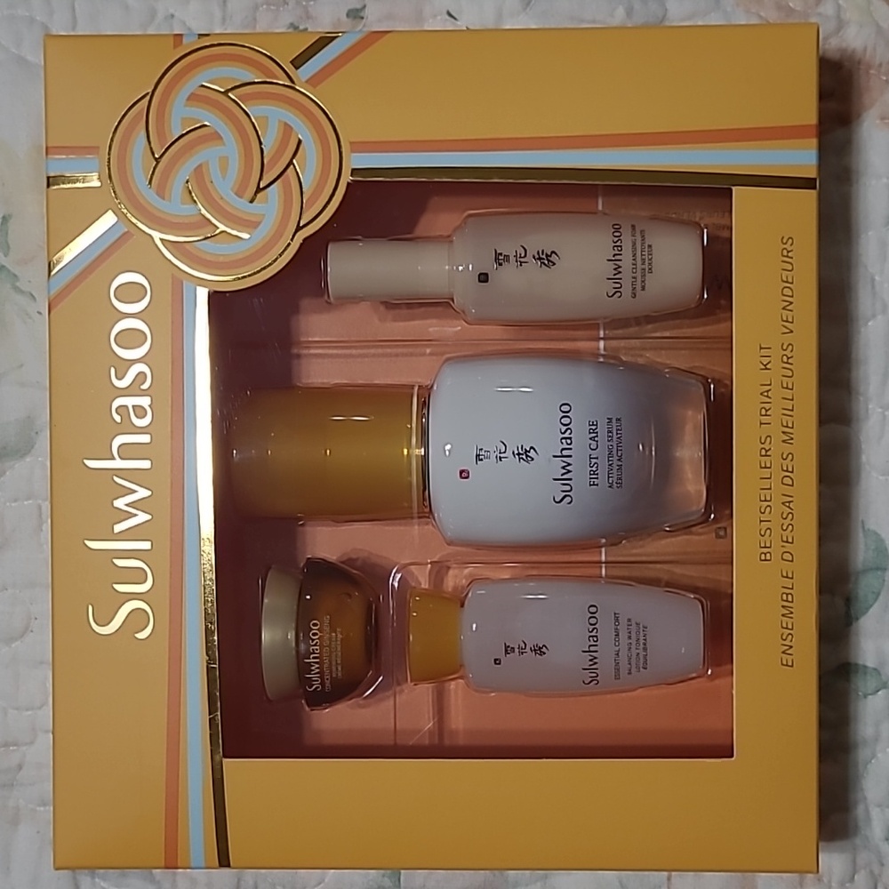 Sulwhasoo Korean Skincare Bestseller Trial Kit